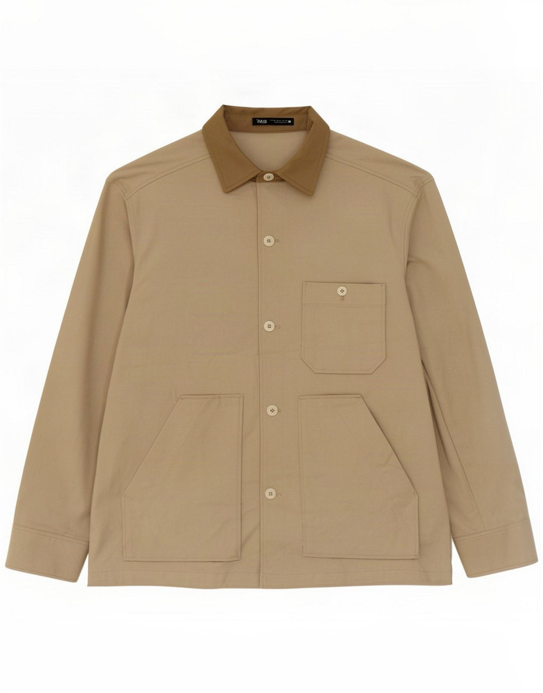 Giacca utility da uomo Zara UK 42 XL Cotone beige