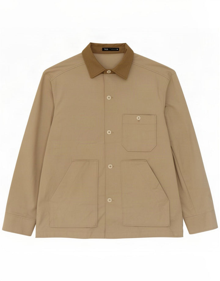 Giacca utility da uomo Zara UK 42 XL Cotone beige