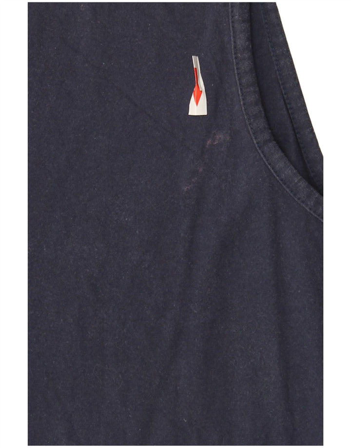Canotta da uomo Umbro 2XL in cotone blu navy