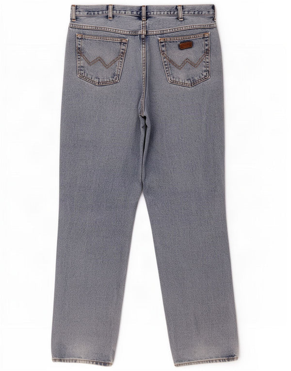 Jeans dritti da uomo IDAHO Wrangler W38 L34 cotone blu