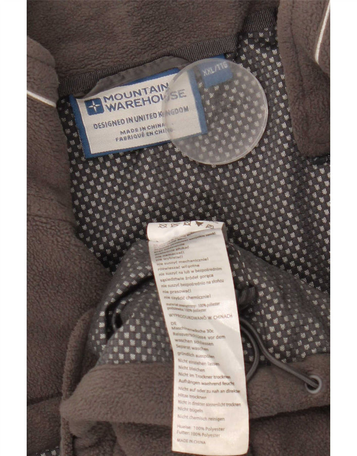 Giacca in pile da uomo Mountain Warehouse UK 44 2XL Poliestere grigio