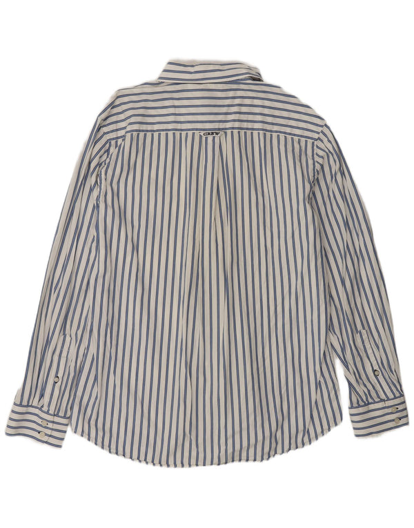 Crew Clothing Camicia da uomo dalla vestibilità classica 2XL in cotone a righe bianche