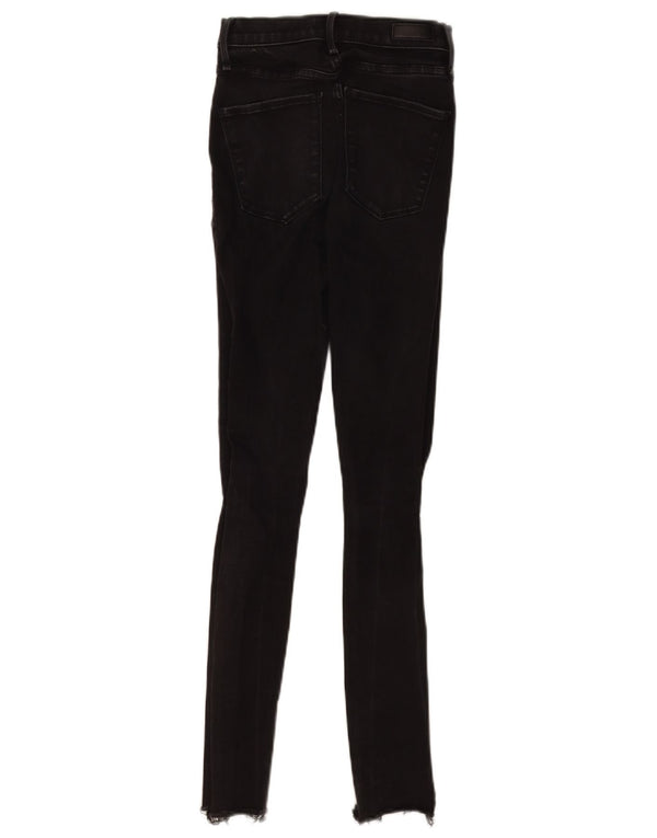 Jeans skinny effetto invecchiato da donna Abercrombie & Fitch US 00 W24 L27 neri