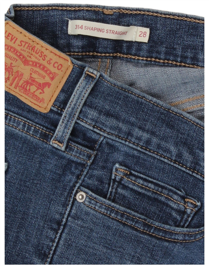 Jeans dritti modellanti da donna Levi's 314 W28 L27 Blu