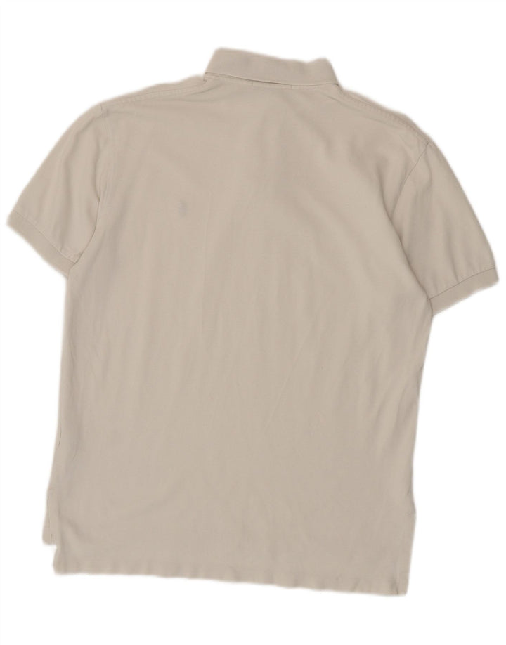 Camicia da uomo Polo Ralph Lauren in cotone bianco medio