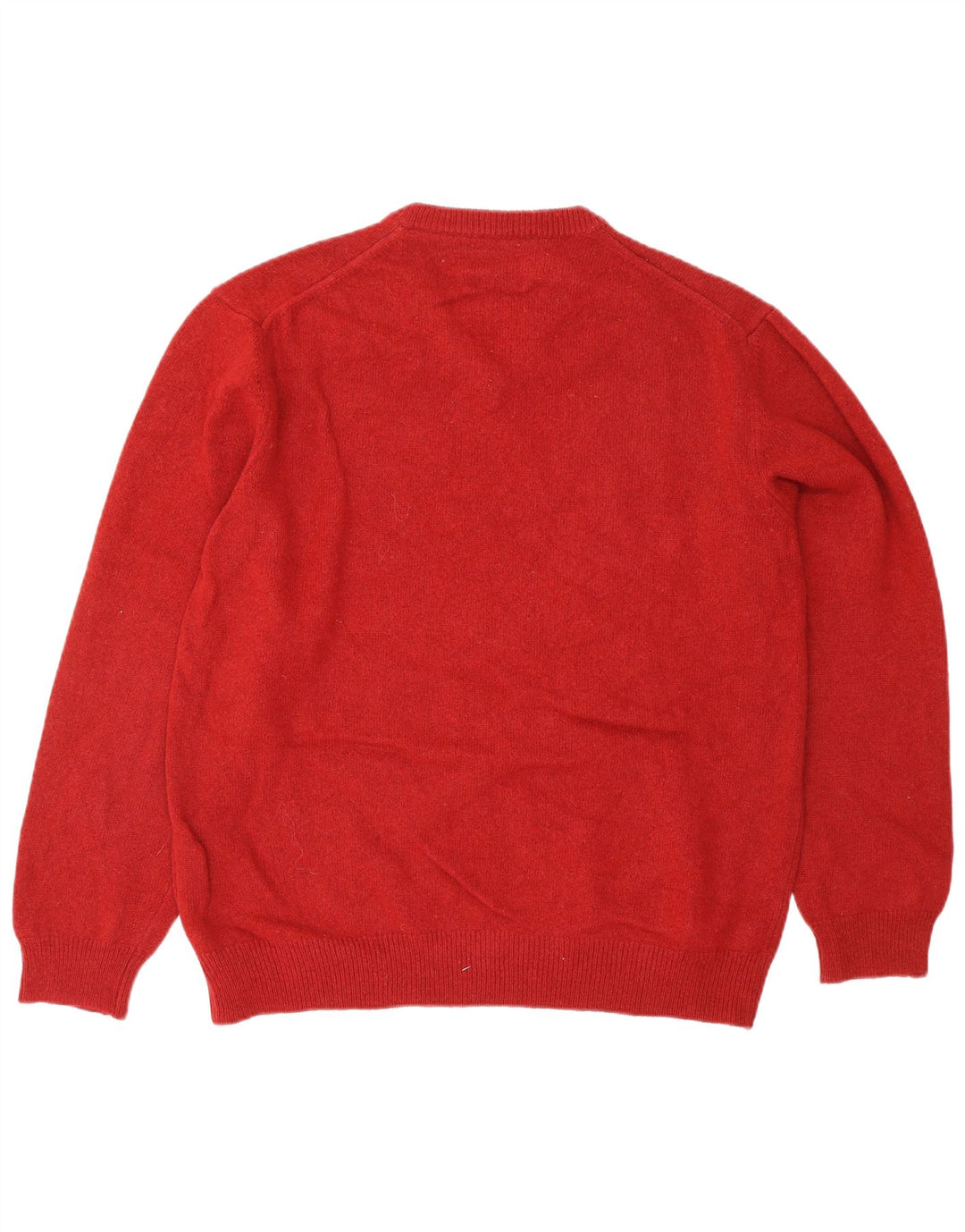 MARLBORO CLASSICS Maglione da donna con scollo a V 3XL Lana rossa