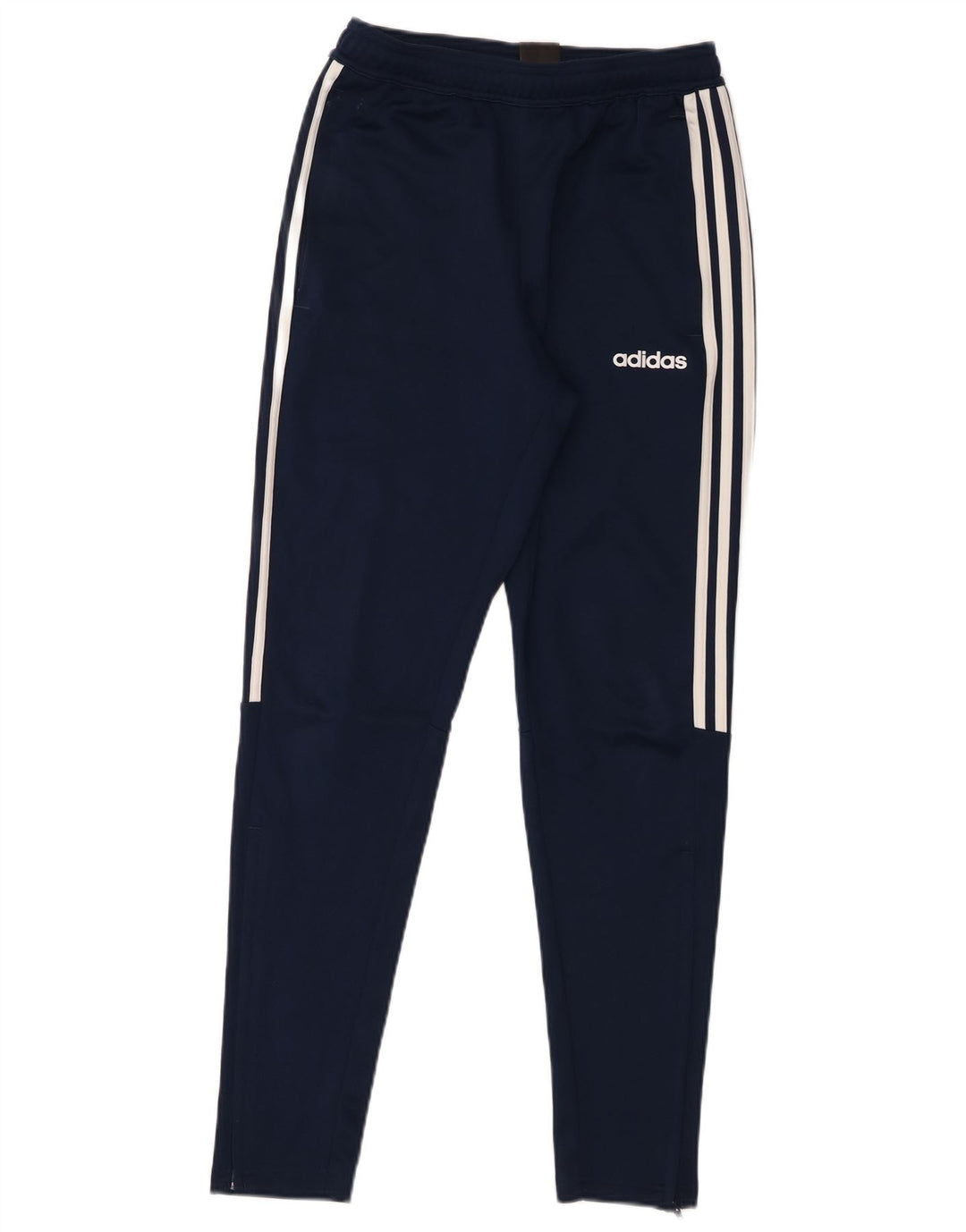 Pantaloni da tuta Adidas Climalite da uomo piccoli in poliestere blu navy