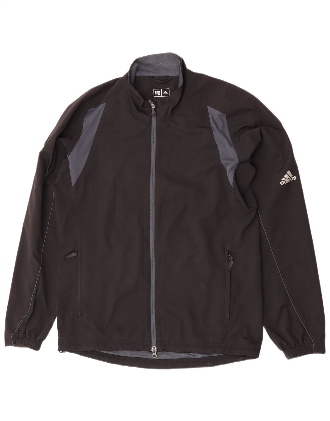 Giacca da uomo Adidas Clima Proof Top Jacket Medium Black Colourblock