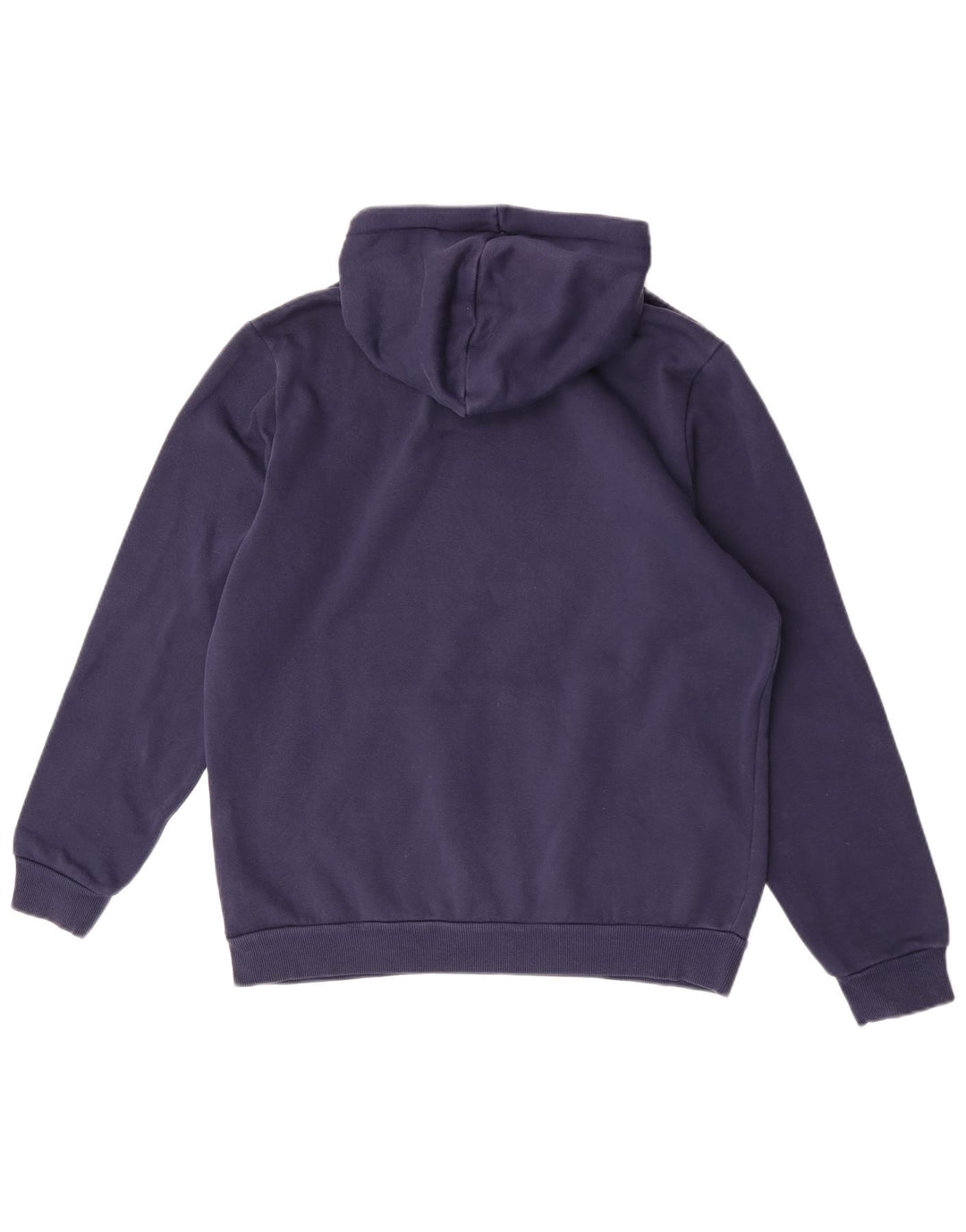 Felpa con cappuccio grafica da uomo Puma media cotone blu navy