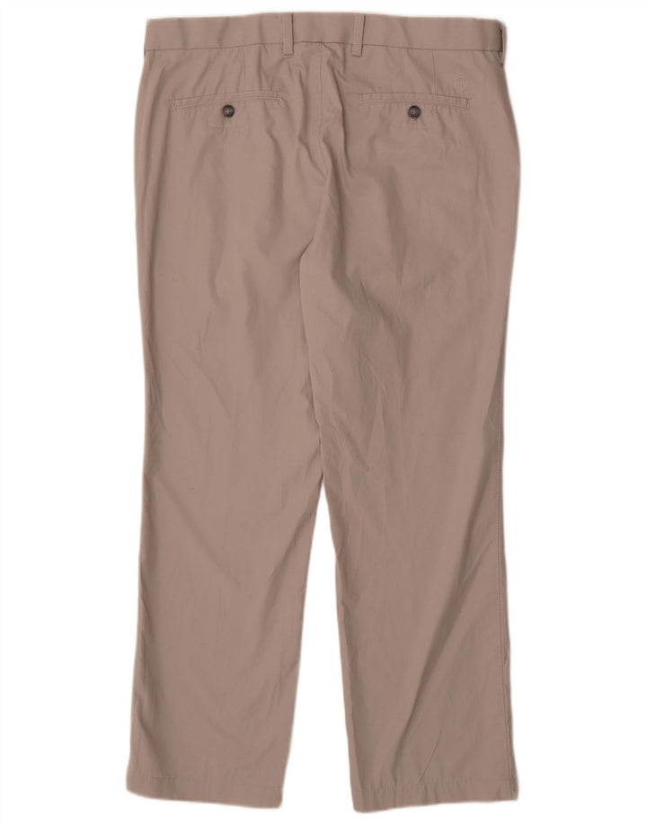 Pantaloni chino dritti da uomo Blue Harbour W36 L29 cotone grigio