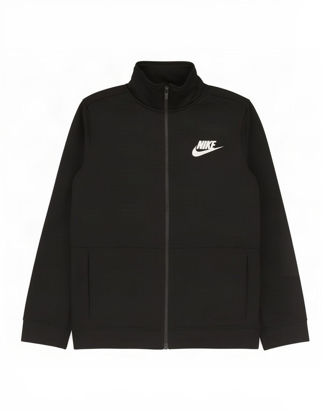 Giacca superiore della tuta da ragazzo Nike 12-13 anni grande nera