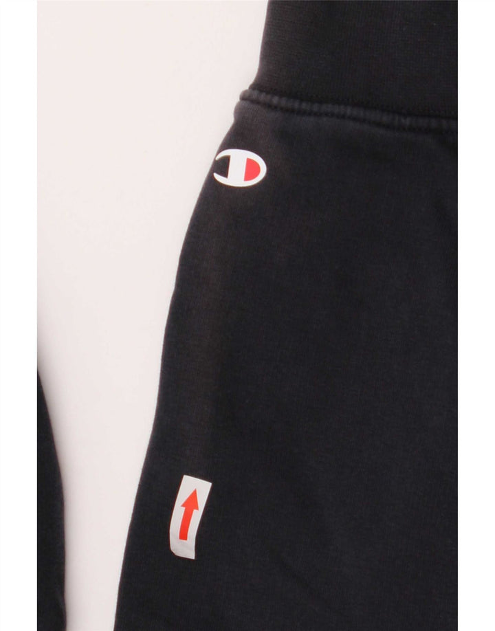 Felpa con cappuccio da uomo Champion, cotone medio blu navy
