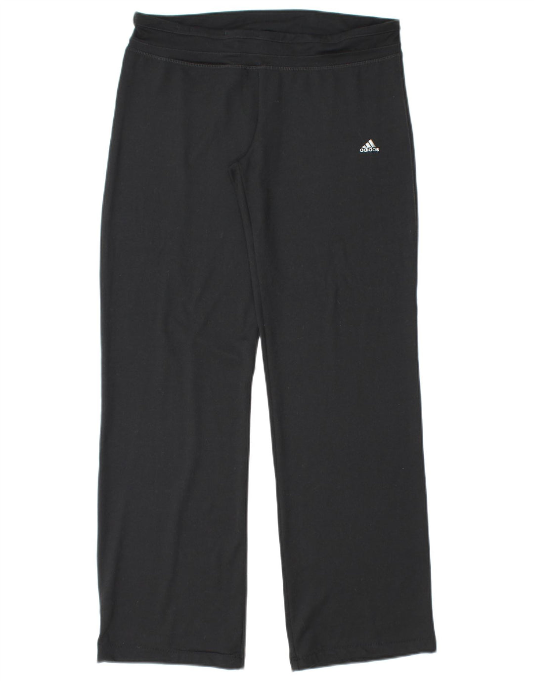 Pantaloni da tuta ADIDAS Climalite da donna UK 12/14 Medio Nero