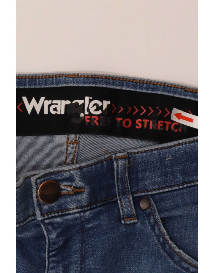 Jeans Wrangler Larston Slim da uomo W30 L30 in cotone blu