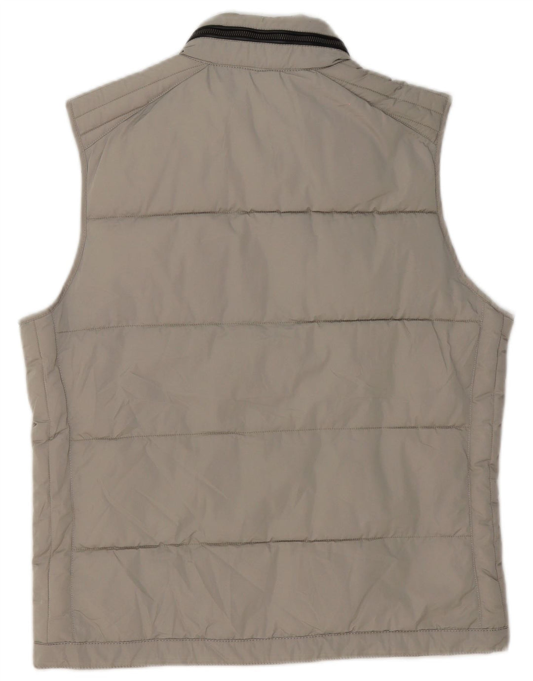Gilet imbottito da uomo Zara UK 40 grande grigio