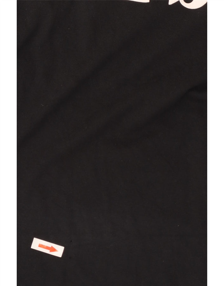 T-shirt grafica da donna Levi's Top UK 10 piccola nera