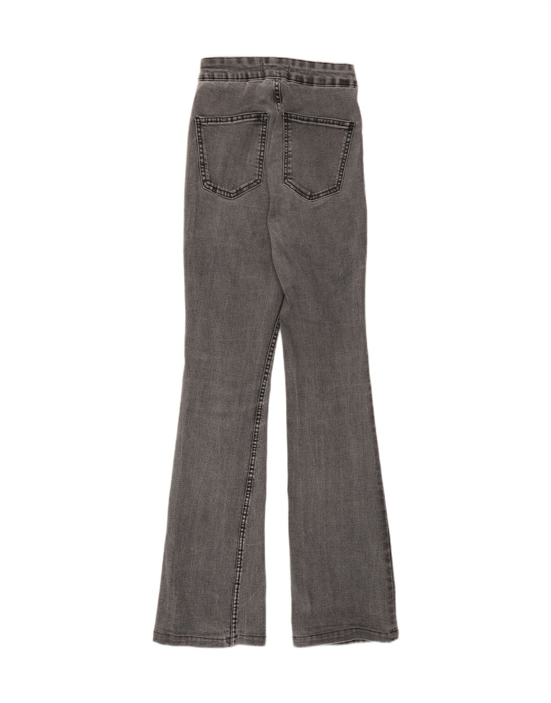 Jeans svasati a vita alta da donna Zara EU 34 2XS W24 L31 Grigio