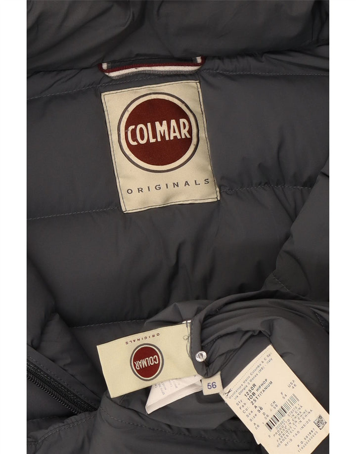 Piumino Colmar Uomo con cappuccio IT 56 XL Grigio Poliammide