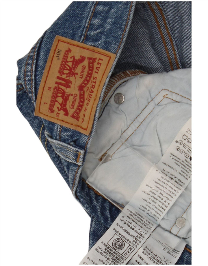 Levi's Uomo 501 Jeans dritti W32 L30 Cotone Blu