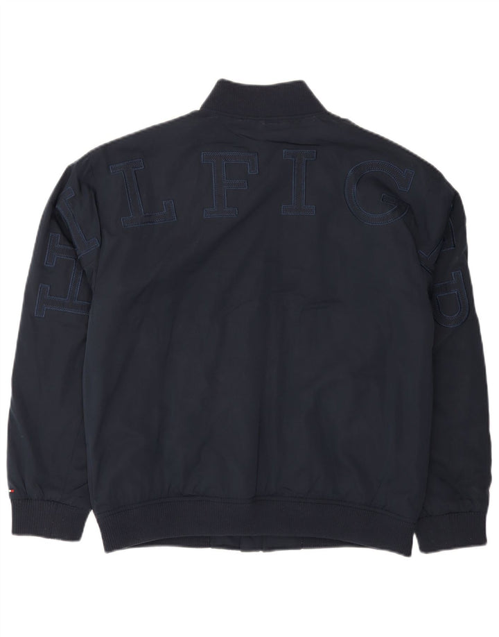 TOMMY HILFIGER Giubbotto bomber da bambino 13-14 anni in poliestere blu navy