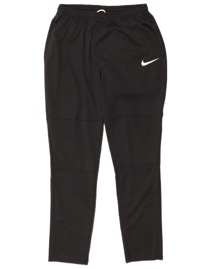 Pantaloni da tuta Nike Dri Fit da uomo, poliestere nero medio