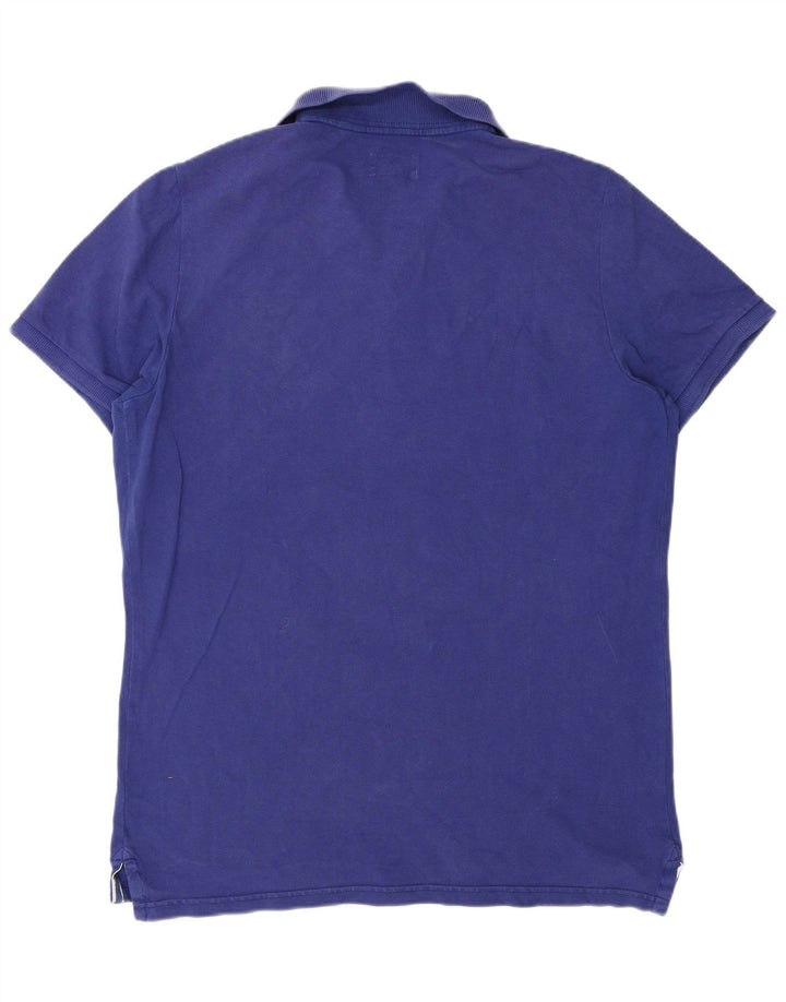Polo da uomo Superdry 2XL in cotone blu