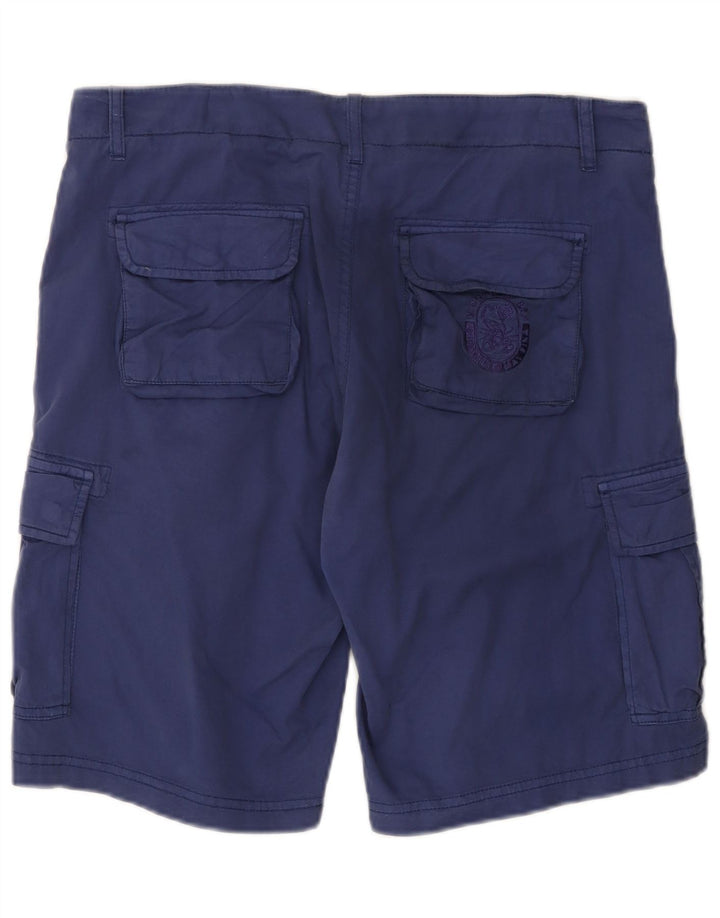 Pantaloncini cargo da uomo Scorpion Bay W32 cotone blu navy medio