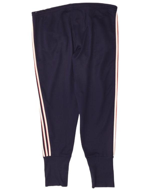 Pantaloni da tuta da uomo ADIDAS Joggers UK 44/46 Large Blu Navy Poliestere