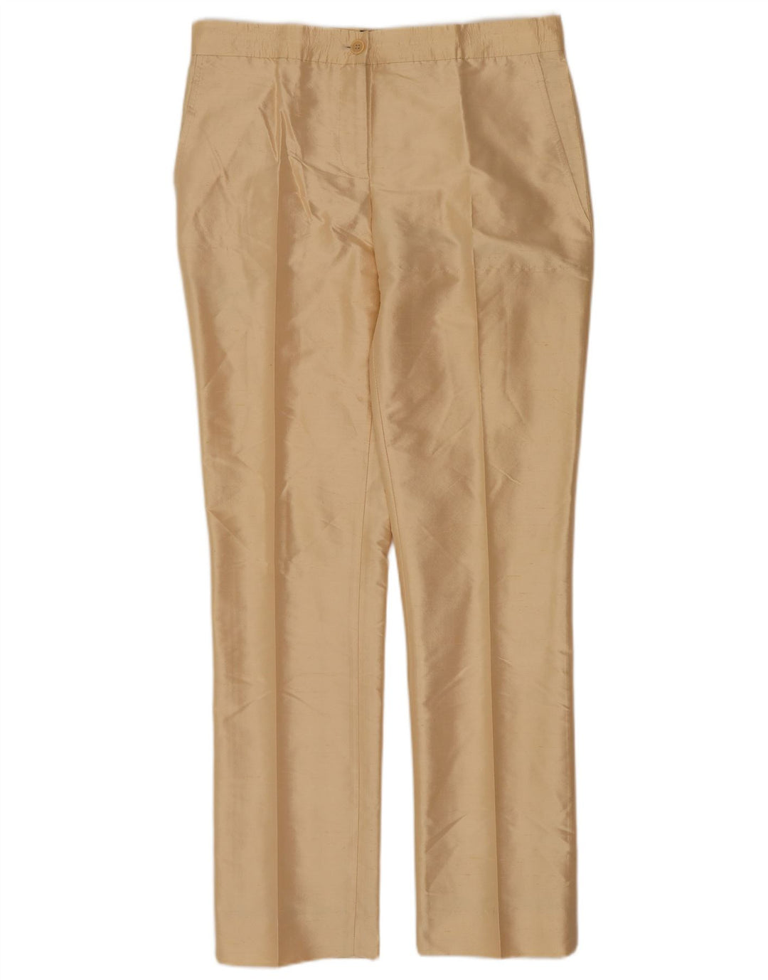 Pantaloni chino slim da donna Aspesi IT 42 medio W30 L29 Beige Seta