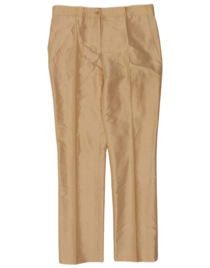 Pantaloni chino slim da donna Aspesi IT 42 medio W30 L29 Beige Seta