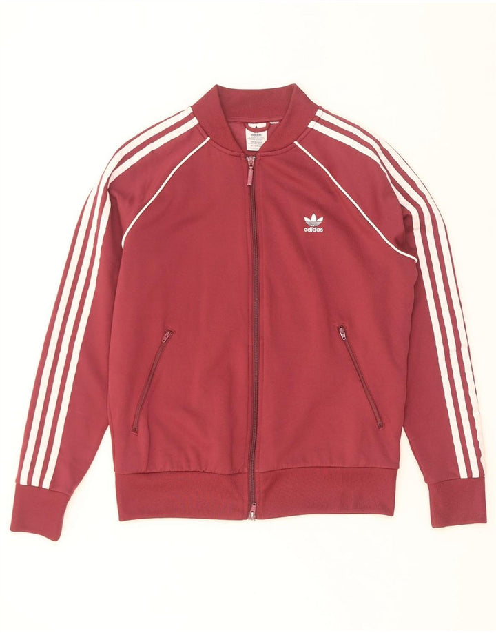 Giacca da ginnastica da uomo Adidas piccola bordeaux
