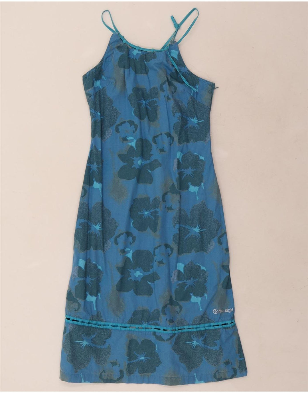 Abito da donna Rip Curl Halter EU 38 Cotone floreale blu medio