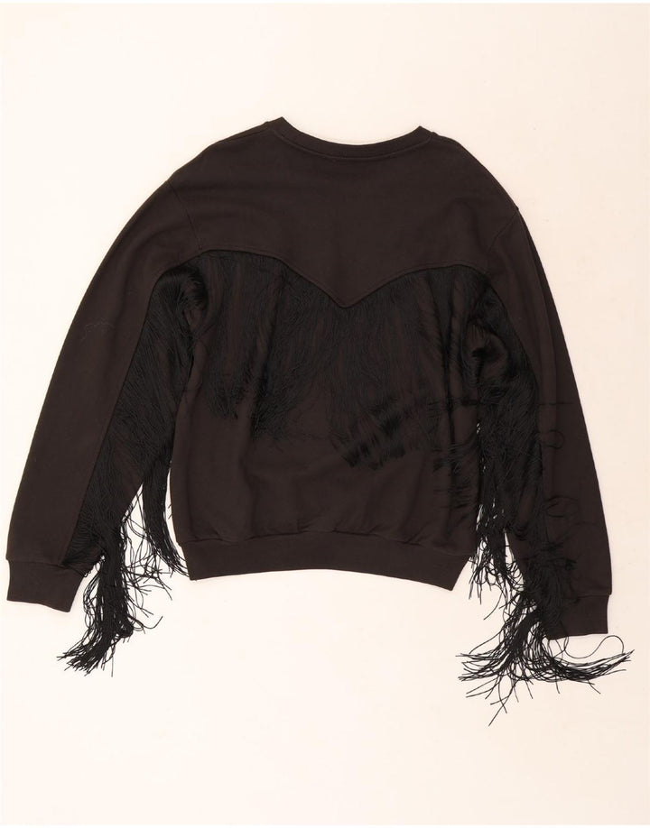 Felpa da donna Levi's Jumper UK 14 cotone nero medio