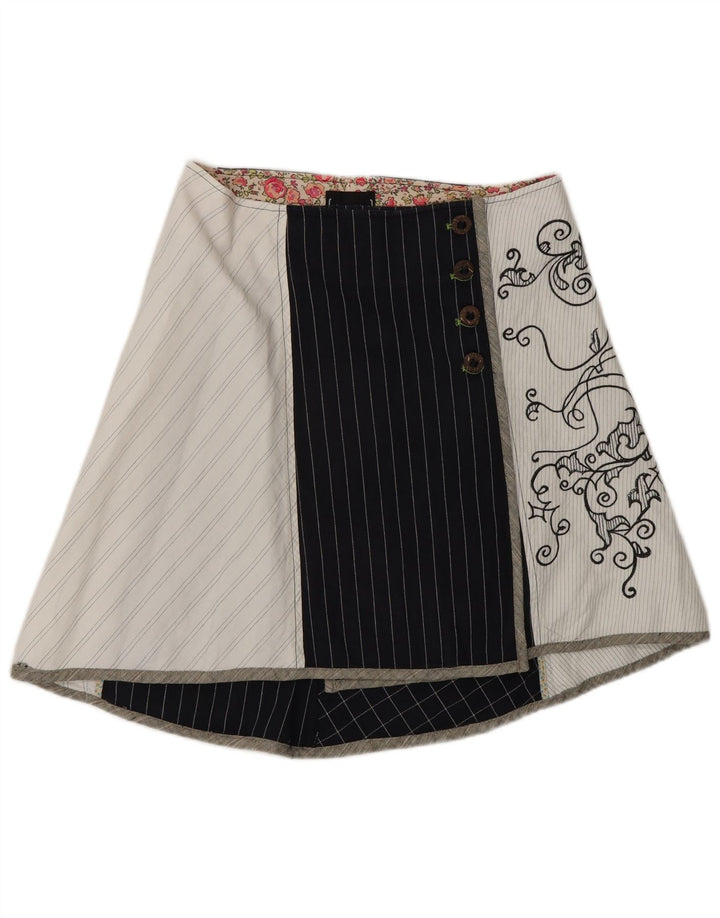 Gonna a portafoglio da donna St-Martins piccola W30 multicolore color block
