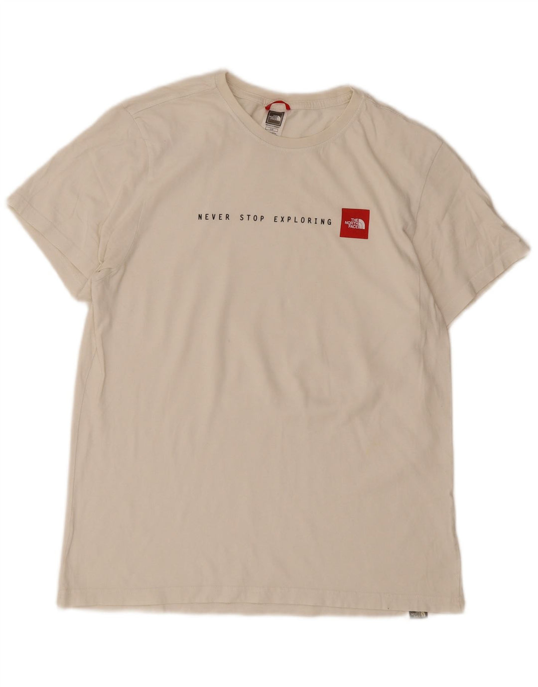 T-shirt grafica da uomo The North Face grande bianca