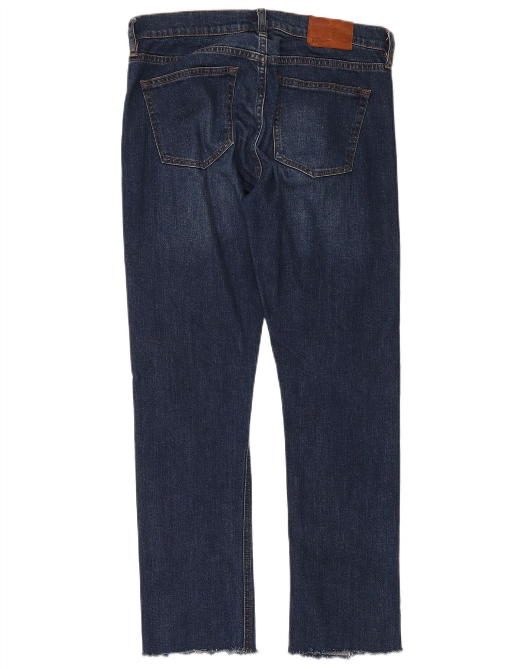 Jeans dritti da uomo J. Crew Matchstick W28 L28 cotone blu