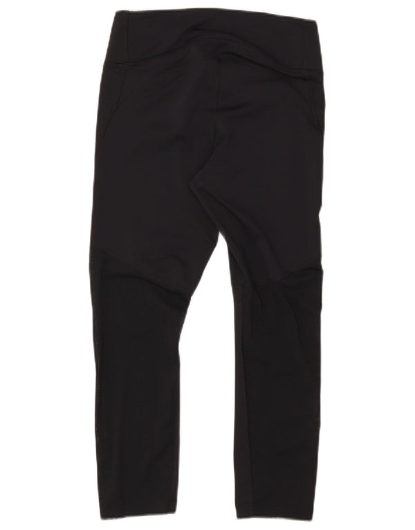 Leggings NIKE Dri Fit da donna UK 12 medio nero poliestere