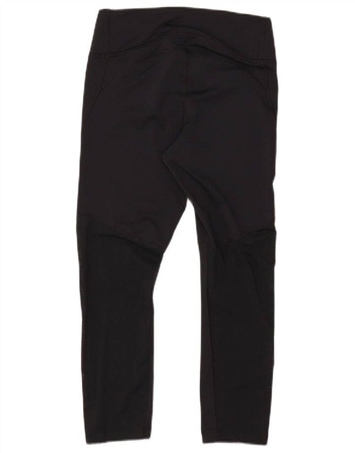 Leggings NIKE Dri Fit da donna UK 12 medio nero poliestere