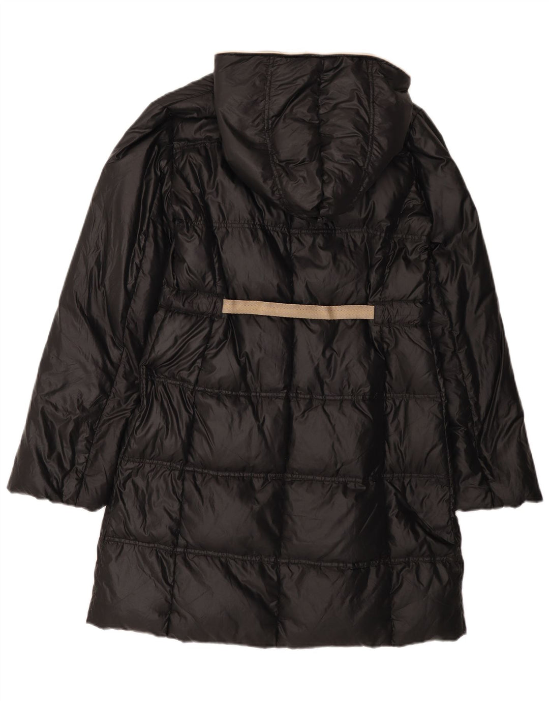 Cappotto imbottito con cappuccio da donna Henry Cottons IT 48 XL Nero Poliammide