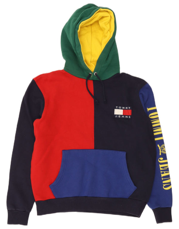 Maglione con cappuccio grafico da uomo Tommy Hilfiger Medium multicolore Colourblock