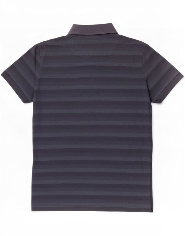 Polo da uomo Diesel XL a righe blu navy
