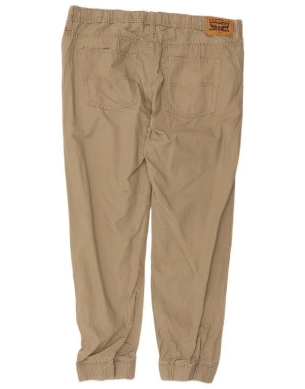 Levi's Boys Husky Joggers Pantaloni casual 14-15 anni Large W36 L27 Beige