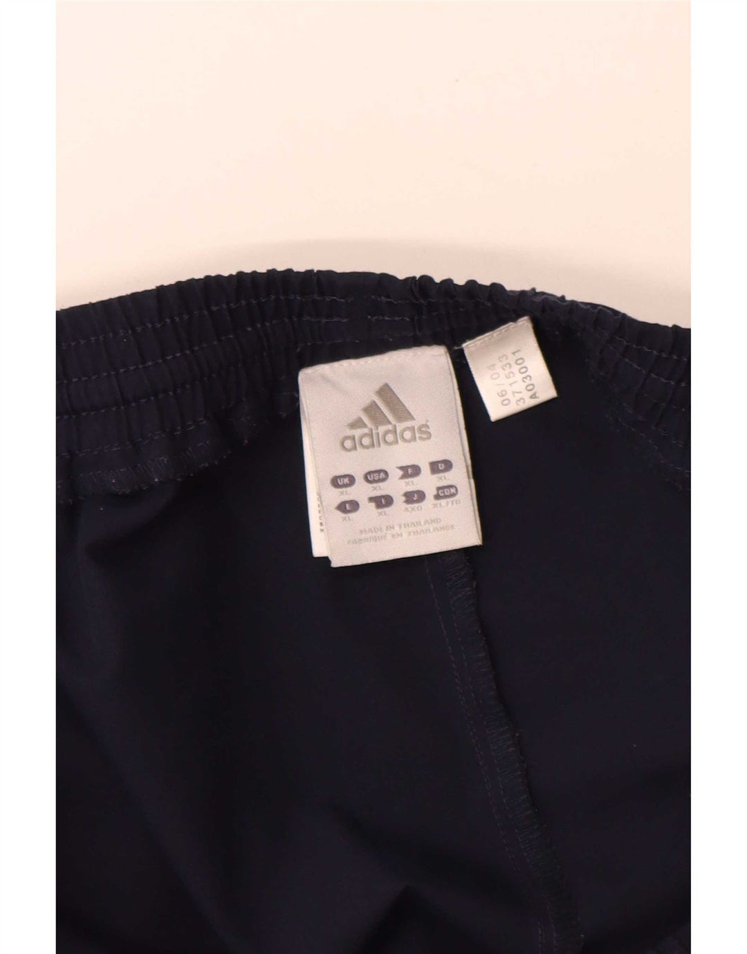 Pantaloni da tuta da uomo Adidas Joggers XL blu navy poliestere