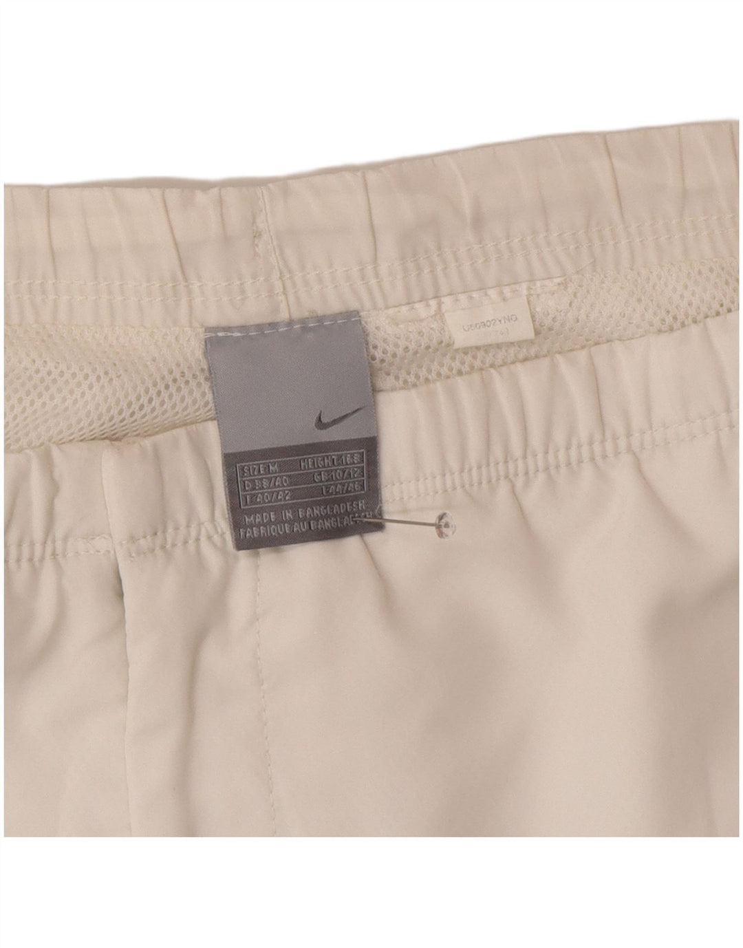 Pantaloncini da bagno Nike Donna UK 10/12 Medio Bianco
