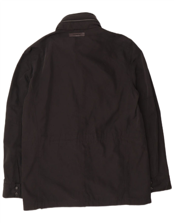 Giacca utility da uomo Calvin Klein UK 38 poliestere nero medio
