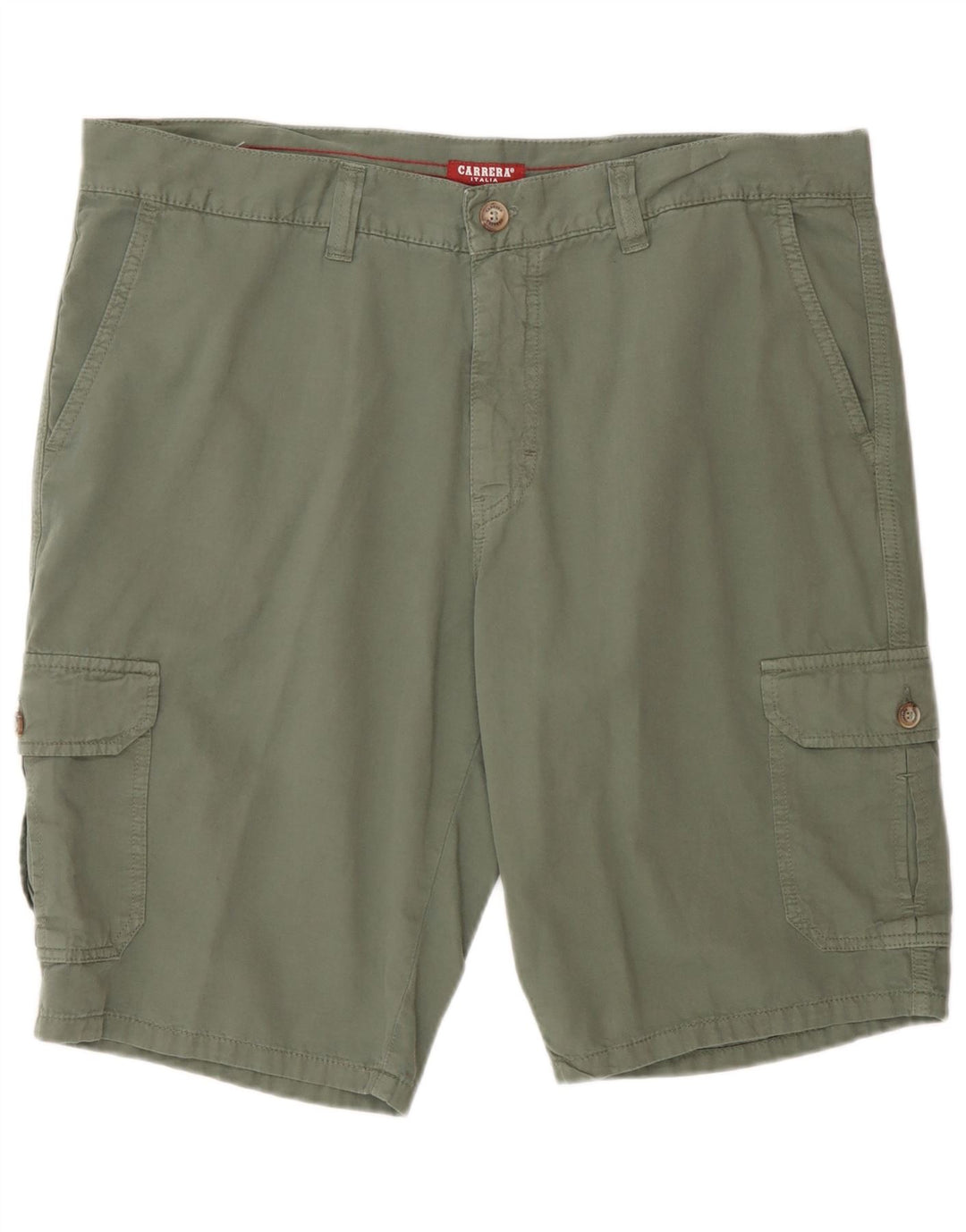 Pantaloncini cargo da uomo Carrera IT 52 XL W36 cotone verde
