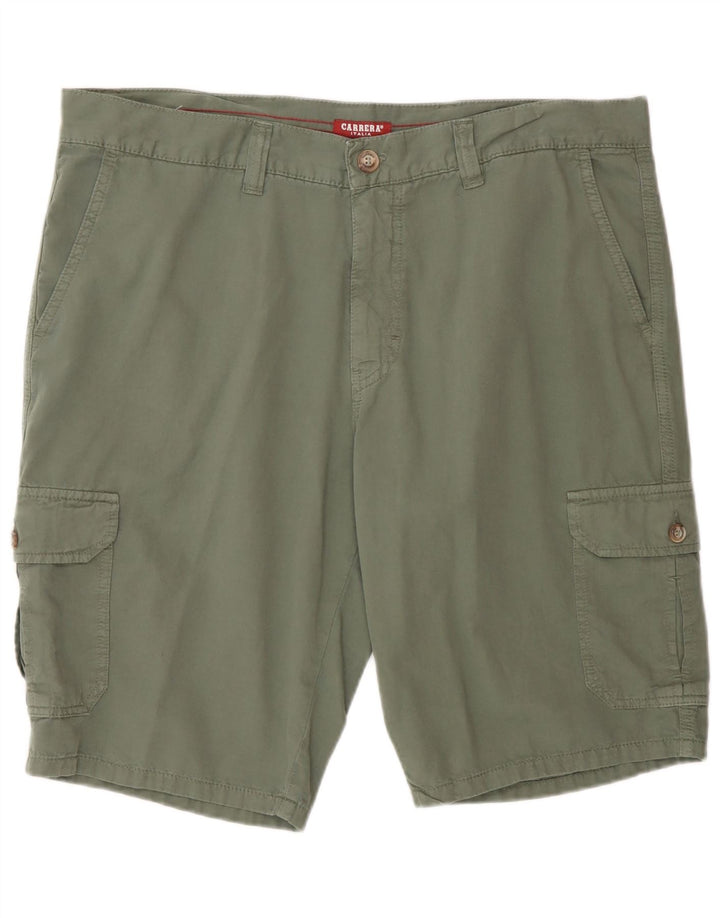 Pantaloncini cargo da uomo Carrera IT 52 XL W36 cotone verde