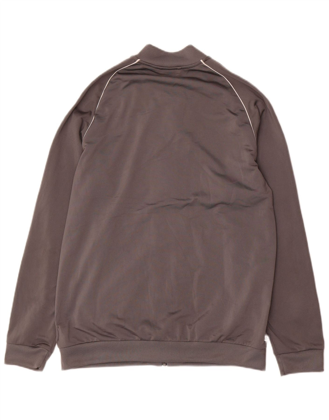 Giacca Top della tuta da ragazzo Adidas 15-16 anni in poliestere grigio