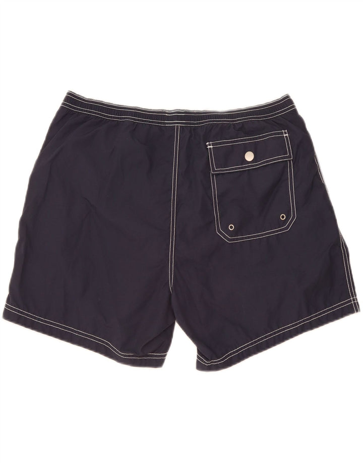 JACK WILLS Pantaloncini da bagno da uomo Grandi in cotone blu navy