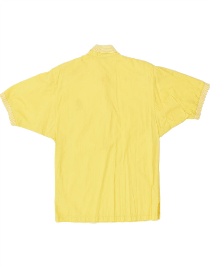LES COPAINS Womens Polo Shirt UK 18 XL Yellow Cotton | Vintage Les Copains | Thrift | Second-Hand Les Copains | Used Clothing | Messina Hembry 
